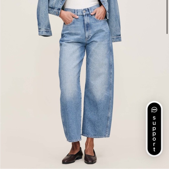 DL1961 Light Wash Barrel Jean - Picture 1 of 6